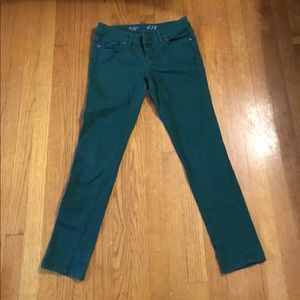 Green “the limited” jeans size 6